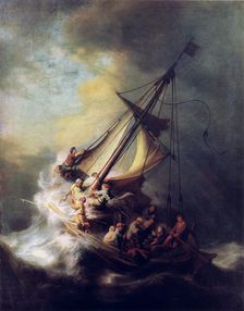 The Storm on the Sea of Galilee 1633, (1967). Creator: Rembrandt Harmensz van Rijn