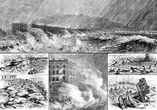 The Storm at Dover, Tuesday, January 18, 1881. Creator: Unknown
