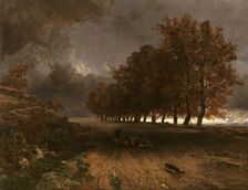 The Storm. Creator: Laurens, Jules (1825-1901)