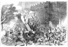 The Storming of Delhi, the Cashmere Gate, 1857. Creator: Unknown