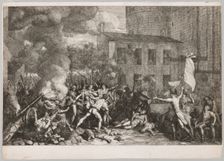 The Storming of the Bastille, July 14, 1789 , 1790. Creator: Charles Thévenin (French, 1764-1838)