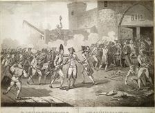 The Storming of the Bastille on 14 July 1789, 1789. Artist: Anonymous
