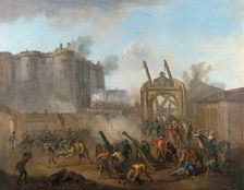 The Storming of the Bastille on 14 July 1789, c. 1789