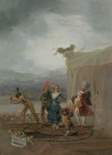 The Strolling Players (Los cómicos ambulantes), 1793
