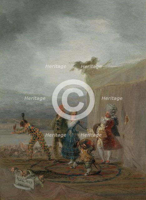 The Strolling Players (Los cómicos ambulantes), 1793.