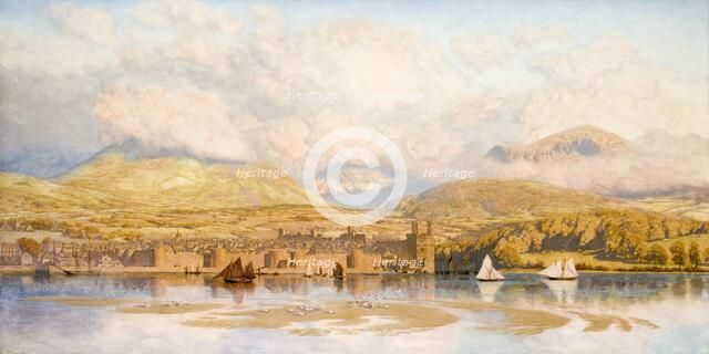 'The Stronghold of the Seison and the Camp of Kittywake', 1879. Artist: John Brett