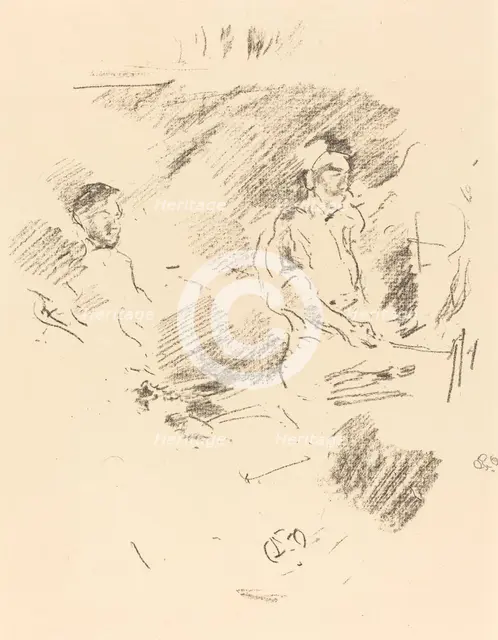 The Strong Arm, 1895. Creator: James Abbott McNeill Whistler.