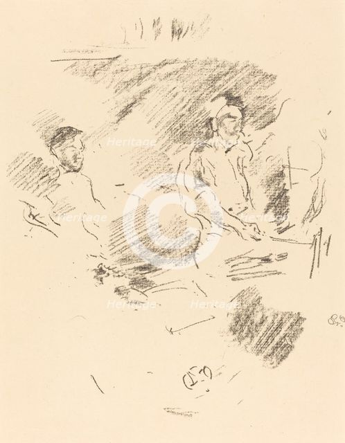 The Strong Arm, 1895. Creator: James Abbott McNeill Whistler.
