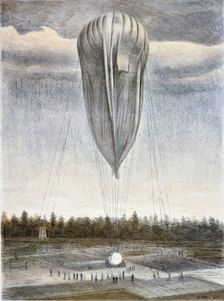 The Stratosphere Balloon, 1935. Creator: Yung, Vladimir Grigoryevich (1889-1942)