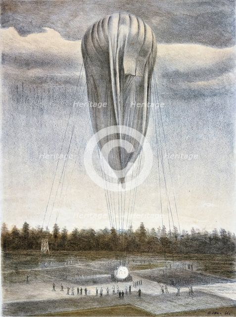 The Stratosphere Balloon, 1935. Creator: Yung, Vladimir Grigoryevich (1889-1942).