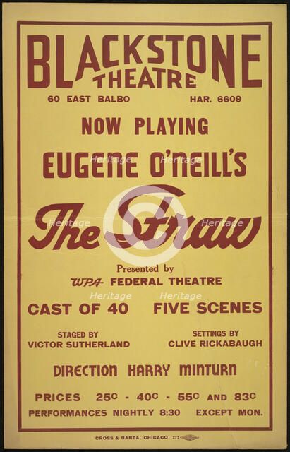 The Straw, Chicago, 1937. Creator: Unknown.