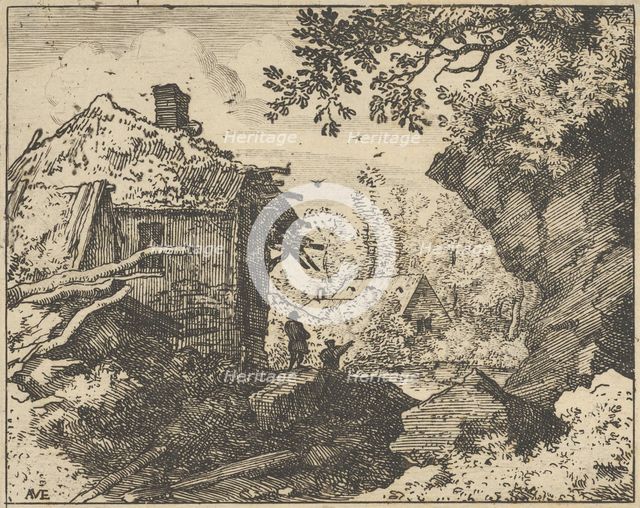 The Straw Hut Seen from Behind, 17th century. Creator: Allart van Everdingen.