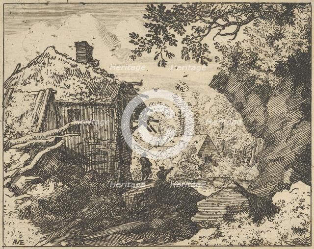 The Straw Hut Seen from Behind, 17th century. Creator: Allart van Everdingen.