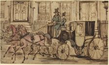 The Strawberry Roans. Creator: Constantin Guys