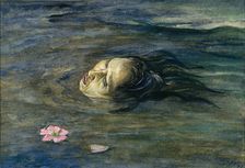 The Strange Thing Little Kiosai Saw in the River, 1897. Creator: John La Farge