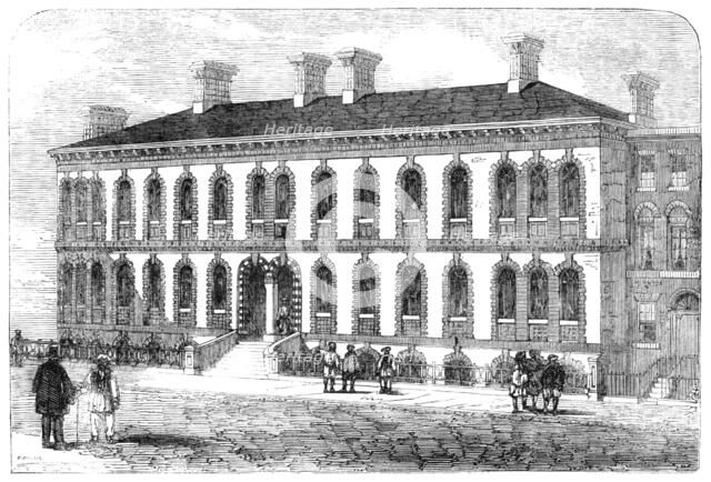 "The Strangers' Home", West India Dock Road, Limehouse, 1857. Creator: Unknown.