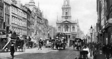 The Strand as it was in the days of Hansom cabs and tall hats, London, (1935)