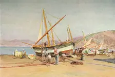 The Strand at Sestri Levante c1910, (1912). Artist: Walter Frederick Roofe Tyndale