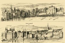 The Strand from the Thames, Sixteenth Century (1881). Creator: Unknown