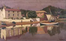 The Strand, Laugharne 1931. Creator: Edward Morland Lewis
