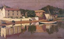 The Strand, Laugharne 1931. Creator: Edward Morland Lewis