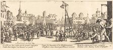 The Strappado, c. 1633. Creator: Jacques Callot