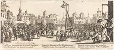 The Strappado, c. 1633. Creator: Jacques Callot