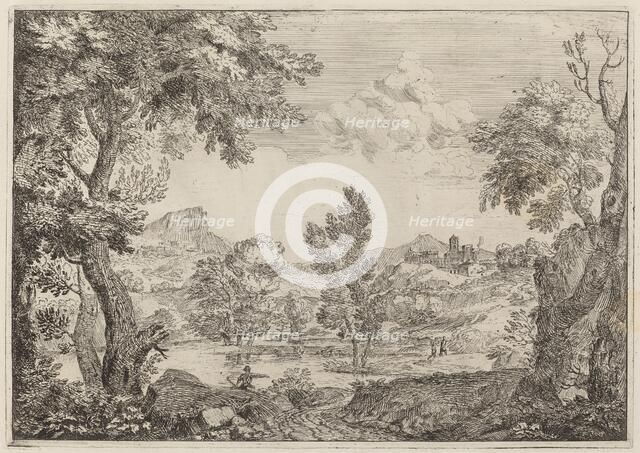 The Stream, 1696. Creator: Crescenzio Onofri.