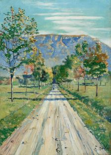The Street to Evordes, c. 1890