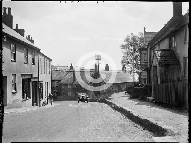 The Street, Charmouth, West Dorset, Dorset, 1925. Creator: Katherine Jean Macfee.
