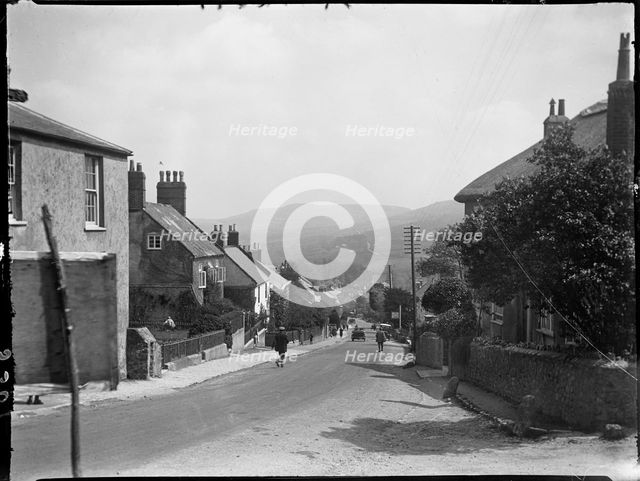 The Street, Charmouth, West Dorset, Dorset, 1925. Creator: Katherine Jean Macfee.