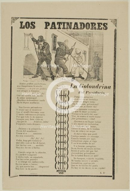 The Streetcleaners, 1890/99. Creator: José Guadalupe Posada.