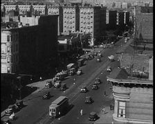 The Streets of New York City, 1930. Creator: British Pathe Ltd