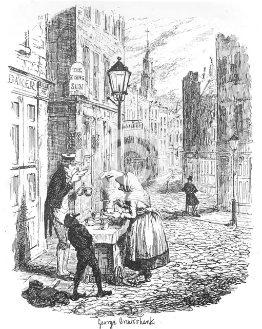 'The Streets - Morning', c1900. Artist: George Cruikshank.