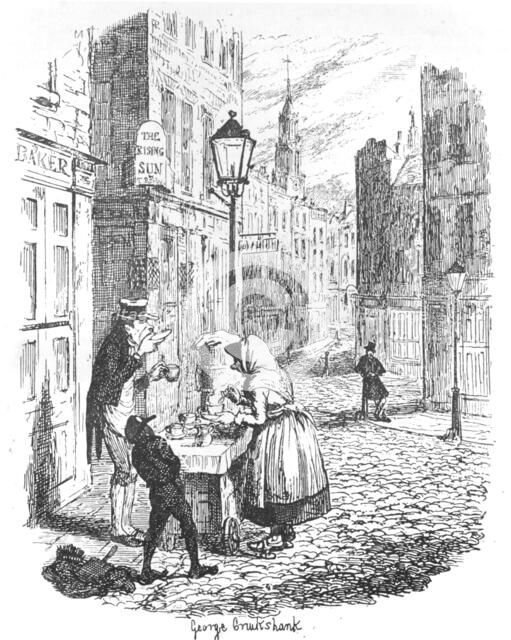 'The Streets - Morning', c1900. Artist: George Cruikshank.