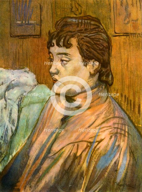 'The Streetwalker', 1892-1894, (1937).  Creator: Henri de Toulouse-Lautrec.
