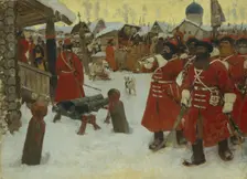 The Streltsy, 1907. Artist: Ivanov, Sergei Vasilyevich (1864-1910)