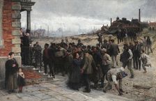 The Strike, 1886. Creator: Köhler, Robert (1850-1917)