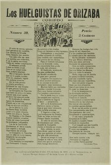 The Strikers of Orizaba, 1918. Creator: José Guadalupe Posada