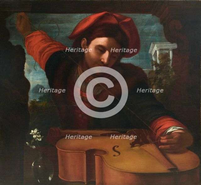 The string puller, First Half of 17th cen. Creator: Caletti (Il Cremonese), Giuseppe (c 1595-1660).
