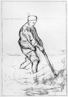 The Struggle for Life c1880-1882. Artist: Jozef Israels