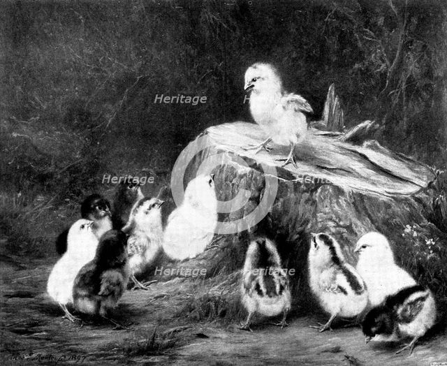 The Stump Orator - by Robert Morley, 1898. Creator: Unknown.