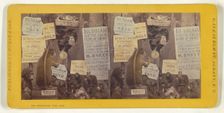 The Stump Speech - \Fellow citizens, we are losing our rights one by one.\, 1870. Creator: Eugene S. M. Haines