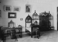 The study in the Maryino Manor house, Early 1920s. Artist: Anonymous