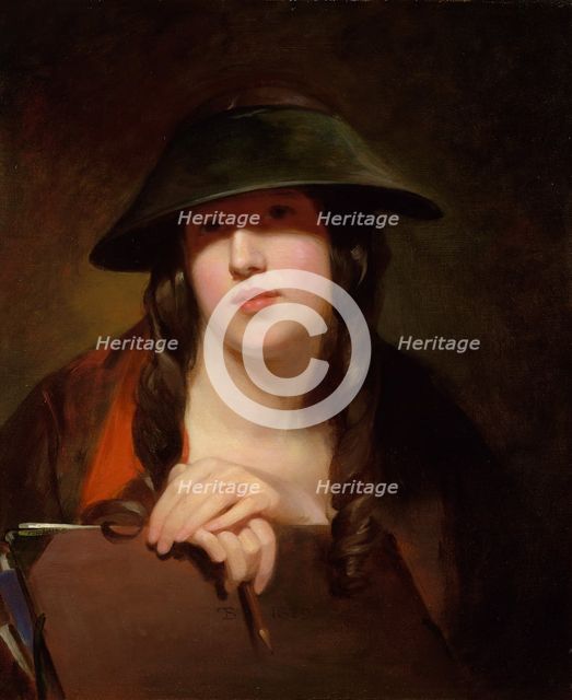 The Student, 1839. Creator: Thomas Sully.