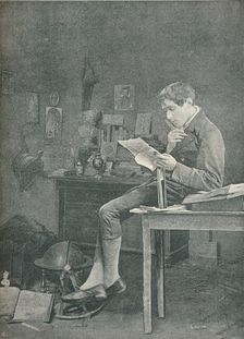 The Student c1877. Artist: Adam Diston