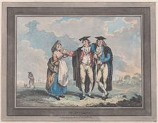 The Students, January 1, 1793., January 1, 1793. Creator: Thomas Rowlandson
