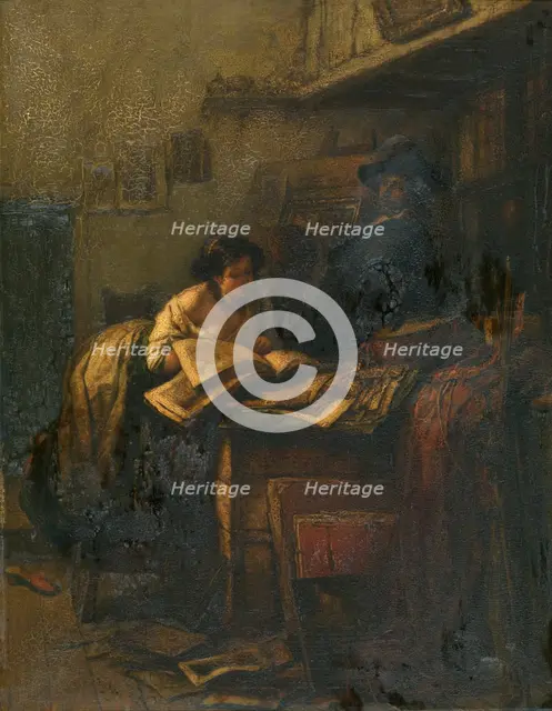 The Studio, 1851. Creator: Jan August Hendrik Leys.