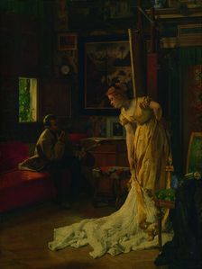 The studio, 1869. Creator: Stevens, Alfred (1823-1906)
