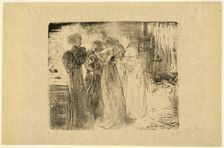 The Studio, c. 1895. Creator: Edouard Vuillard